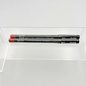 Lot of 2 NYX Suede Matte Lip Liner #28 STOCKHOLM 0.03oz / 1 g *NEW*